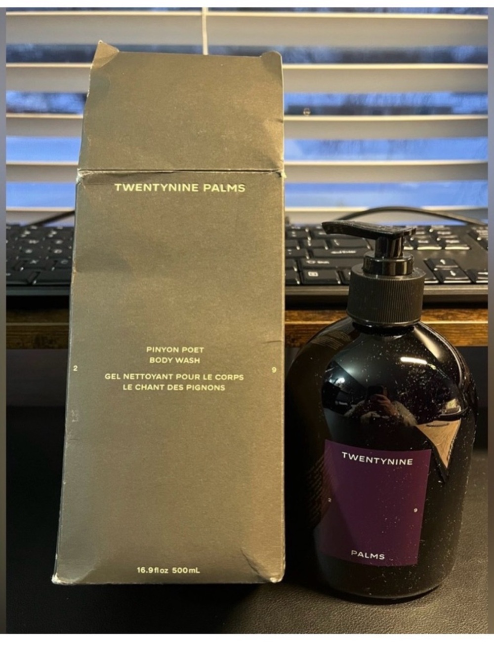 Twentynine Palms Pinyon Poet Body Wash - Purple/Black